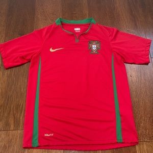 Medium Vintage Portugal National Soccer Team Nike Fit Jersey